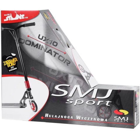 Smj Hulajnoga Smj UX10 Dominator szaro-czerwona BS-110FA Smj Hulajnoga Smj UX10 Dominator szaro-czerwona BS-110FA