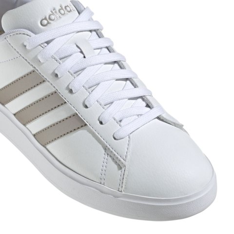 Adidas Buty damskie adidas Grand Court Cloudfoam Lifestyle Court Comfort białe GW9215 Adidas Buty damskie adidas Grand Court Cloudfoam Lifestyle Court Comfort białe GW9215