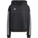 Adidas teamwear Bluza damska adidas Tiro 23 Competition Hoodie czarna IC4616