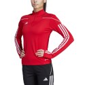 Adidas teamwear Bluza damska adidas Tiro 23 League Training Top czerwona HS3482