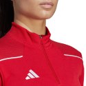 Adidas teamwear Bluza damska adidas Tiro 23 League Training Top czerwona HS3482