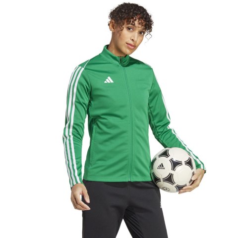 Adidas teamwear Bluza damska adidas Tiro 23 League Training zielona IC7871 Adidas teamwear Bluza damska adidas Tiro 23 League Training zielona IC7871