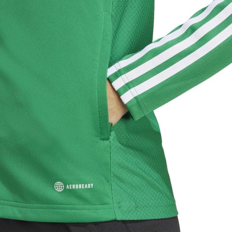 Adidas teamwear Bluza damska adidas Tiro 23 League Training zielona IC7871 Adidas teamwear Bluza damska adidas Tiro 23 League Training zielona IC7871