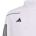 Adidas teamwear Bluza dla dzieci adidas Tiro 23 League Training Top biało-czarna IB8477