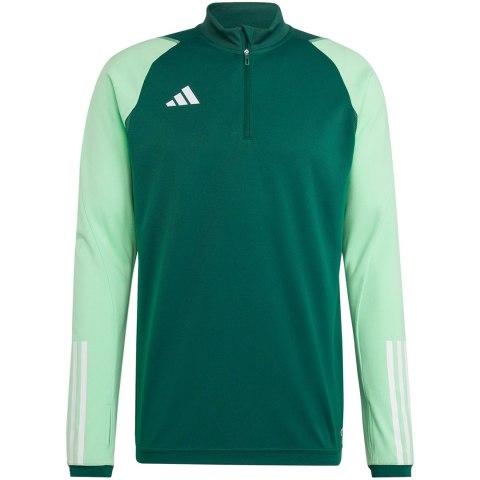 Adidas teamwear Bluza męska adidas Tiro 23 Competition Training Top zielona HU1308