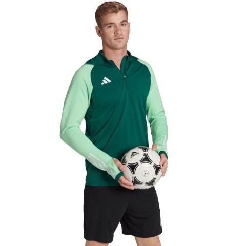 Adidas teamwear Bluza męska adidas Tiro 23 Competition Training Top zielona HU1308 Adidas teamwear Bluza męska adidas Tiro 23 Competition Training Top zielona HU1308