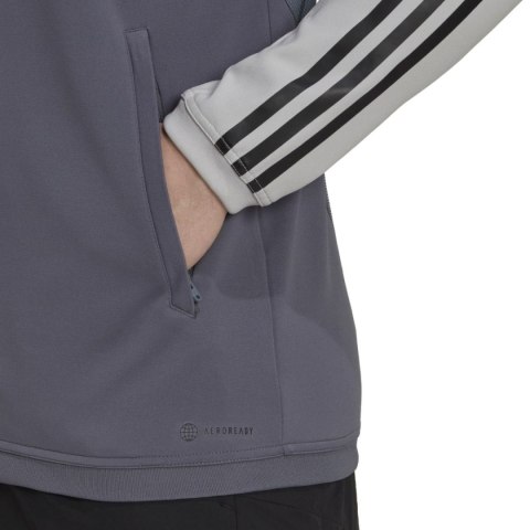 Adidas teamwear Bluza męska adidas Tiro 23 Competition Training szara HP1908 Adidas teamwear Bluza męska adidas Tiro 23 Competition Training szara HP1908