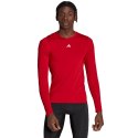 Adidas teamwear Koszulka męska adidas Techfit Aeroready Long Sleeve Tee czerwona HP0639