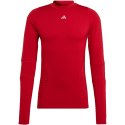 Adidas teamwear Koszulka męska adidas Techfit COLD.RDY Long Sleeve czerwona HP0572