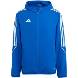 Adidas teamwear Kurtka męska adidas Tiro 23 League Windbreaker niebieska IA1619