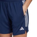 Adidas teamwear Spodenki damskie adidas Tiro 23 League Training granatowe HS0322