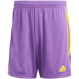 Adidas teamwear Spodenki męskie adidas Tiro 23 League fioletowe IB8089