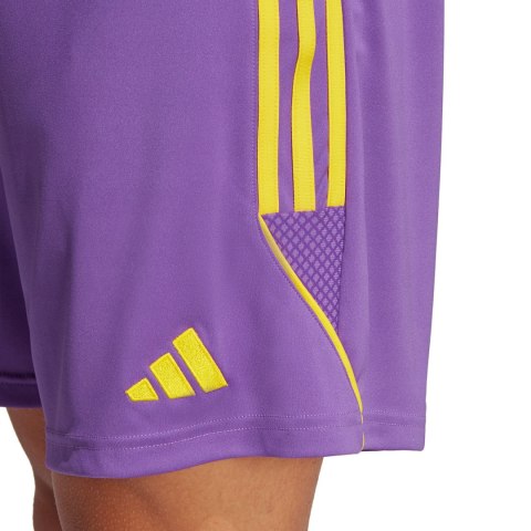 Adidas teamwear Spodenki męskie adidas Tiro 23 League fioletowe IB8089 Adidas teamwear Spodenki męskie adidas Tiro 23 League fioletowe IB8089