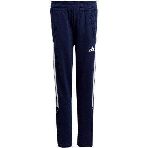 Adidas teamwear Spodnie dla dzieci adidas Tiro 23 League Sweat granatowe HS3615