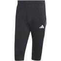 Adidas teamwear Spodnie męskie adidas Tiro 23 League 3/4 czarne HS3548