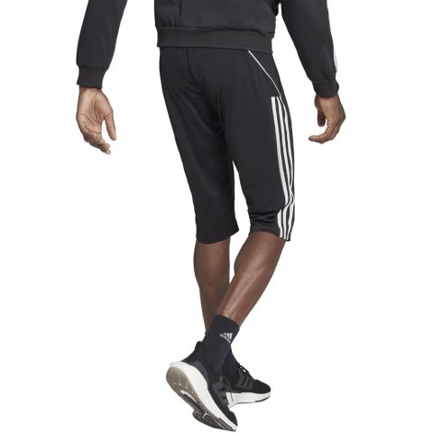 Adidas teamwear Spodnie męskie adidas Tiro 23 League 3/4 czarne HS3548 Adidas teamwear Spodnie męskie adidas Tiro 23 League 3/4 czarne HS3548