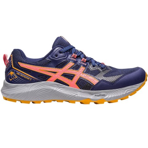 Asics Buty damskie do biegania Asics Gel Sonoma 7 granatowo-pomarańczowe 1012B413 401