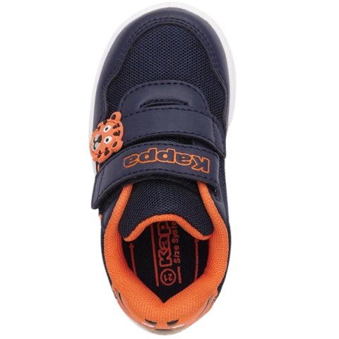 Kappa Buty dla dzieci Kappa PIO M Sneakers granatowo-pomarańczowe 280023M 6744 Kappa Buty dla dzieci Kappa PIO M Sneakers granatowo-pomarańczowe 280023M 6744