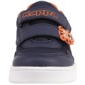 Kappa Buty dla dzieci Kappa PIO M Sneakers granatowo-pomarańczowe 280023M 6744