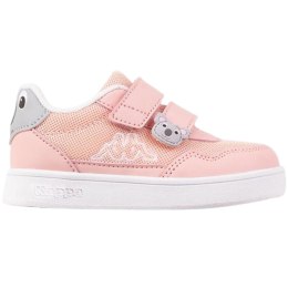 Kappa Buty dla dzieci Kappa PIO M Sneakers różowo-białe 280023M 2110