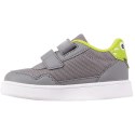 Kappa Buty dla dzieci Kappa PIO M Sneakers szaro-limonkowe 280023M 1633