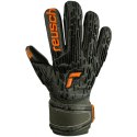 Reusch Rękawice bramkarskie Reusch Attrakt Freegel Gold Finger Support zielone 5370030 5555