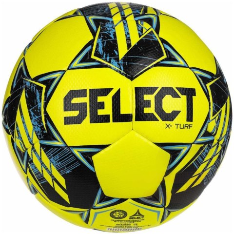 Select Piłka nożna Select X-Turf 5 v23 FIFA Basic żółto-niebieska 17785