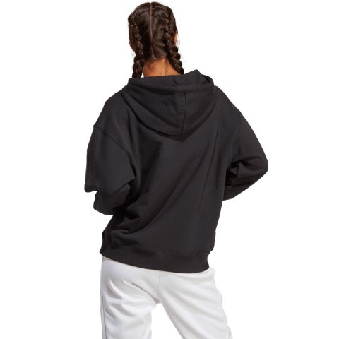 Adidas Bluza damska adidas Essentials Big Logo Oversized French Terry Hoodie czarna HR4934 Adidas Bluza damska adidas Essentials Big Logo Oversized French Terry Hoodie czarna HR4934