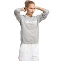 Adidas Bluza damska adidas Essentials Linear French Terry szara IC6880