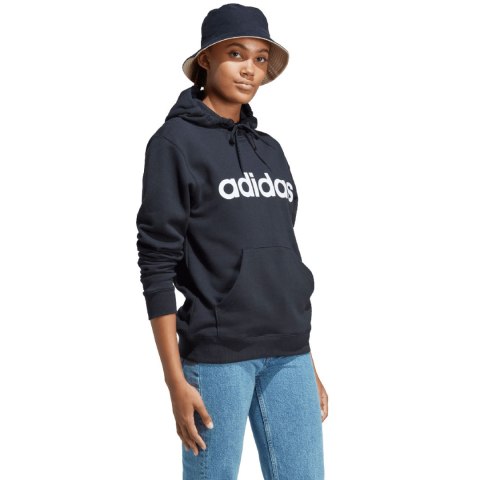 Adidas Bluza damska adidas Essentials Linear czarna IC4426 Adidas Bluza damska adidas Essentials Linear czarna IC4426