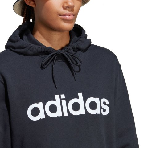 Adidas Bluza damska adidas Essentials Linear czarna IC4426 Adidas Bluza damska adidas Essentials Linear czarna IC4426