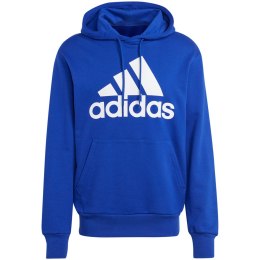 Adidas Bluza męska adidas Essentials French Terry Big Logo Hoodie niebieska IC9366