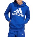 Adidas Bluza męska adidas Essentials French Terry Big Logo Hoodie niebieska IC9366