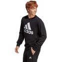 Adidas Bluza męska adidas Essentials French Terry Big Logo czarna IC9324