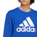 Adidas Bluza męska adidas Essentials French Terry Big Logo niebieska IC9325