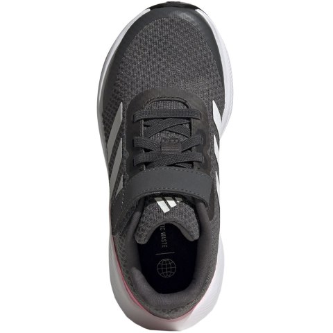 Adidas Buty dla dzieci adidas RunFalcon 3.0 EL K szaro-różowe HP5873 Adidas Buty dla dzieci adidas RunFalcon 3.0 EL K szaro-różowe HP5873