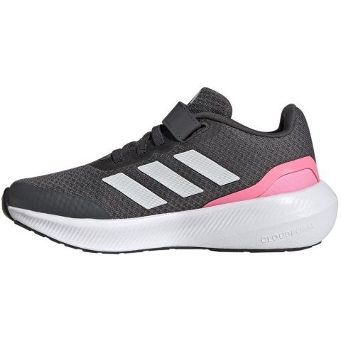 Adidas Buty dla dzieci adidas RunFalcon 3.0 EL K szaro-różowe HP5873 Adidas Buty dla dzieci adidas RunFalcon 3.0 EL K szaro-różowe HP5873