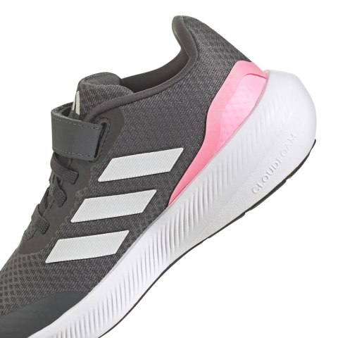 Adidas Buty dla dzieci adidas RunFalcon 3.0 EL K szaro-różowe HP5873 Adidas Buty dla dzieci adidas RunFalcon 3.0 EL K szaro-różowe HP5873