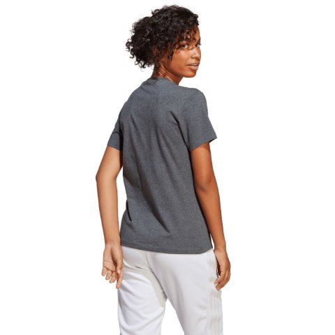 Adidas Koszulka damska adidas Loungewear Essentials Logo Tee szara IC0634 Adidas Koszulka damska adidas Loungewear Essentials Logo Tee szara IC0634