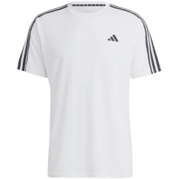 Adidas Koszulka męska adidas Train Essentials 3-Stripes Training Tee biała IB8151