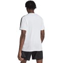 Adidas Koszulka męska adidas Train Essentials 3-Stripes Training Tee biała IB8151