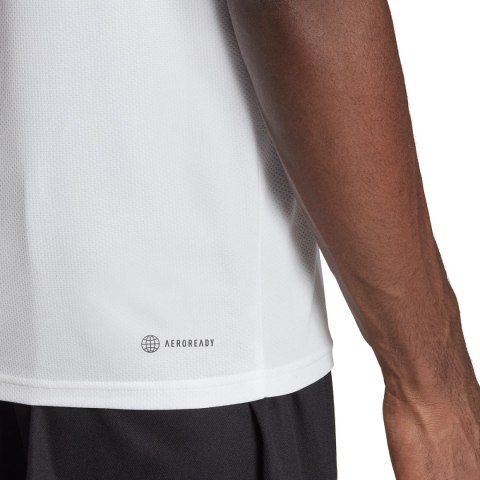 Adidas Koszulka męska adidas Train Essentials 3-Stripes Training Tee biała IB8151 Adidas Koszulka męska adidas Train Essentials 3-Stripes Training Tee biała IB8151