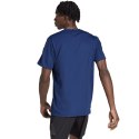 Adidas Koszulka męska adidas Train Essentials 3-Stripes Training Tee granatowa IB8152