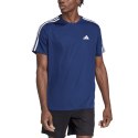 Adidas Koszulka męska adidas Train Essentials 3-Stripes Training Tee granatowa IB8152