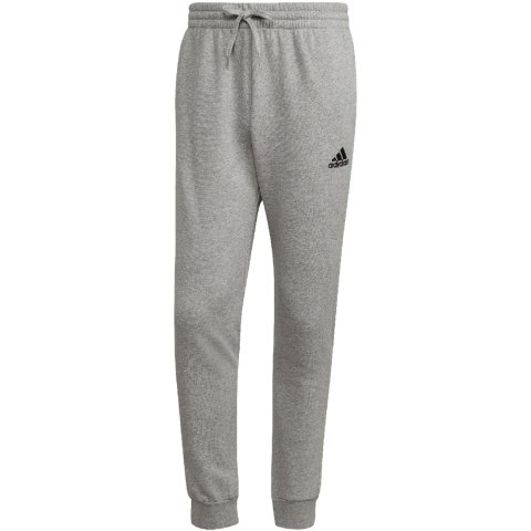 Adidas Spodnie męskie adidas Essentials Fleece Tapered szare HL2230