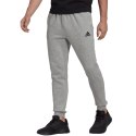 Adidas Spodnie męskie adidas Essentials Fleece Tapered szare HL2230