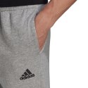 Adidas Spodnie męskie adidas Essentials Fleece Tapered szare HL2230