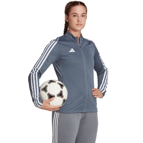 Adidas teamwear Bluza damska adidas Tiro 23 League Training szara HS3516 Adidas teamwear Bluza damska adidas Tiro 23 League Training szara HS3516