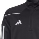 Adidas teamwear Bluza dla dzieci adidas Tiro 23 League Training Top czarno-biała HS3487