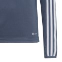 Adidas teamwear Bluza dla dzieci adidas Tiro 23 League Training Top szaro-biała HS3491